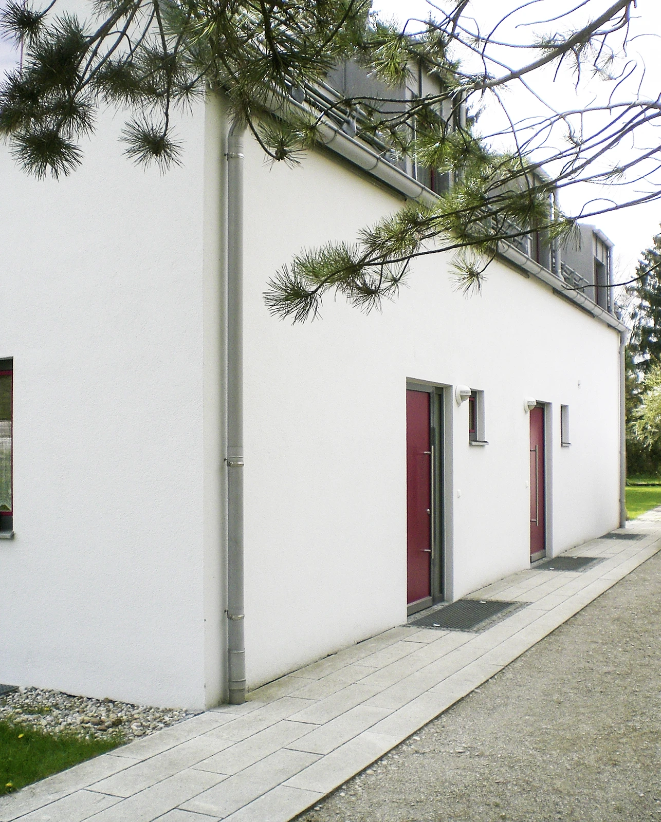 stoiber-architektur_neubau-einfamilienhaus_aussenansicht-seite_02 Aussenansicht seitlich Einfamilienhaus München