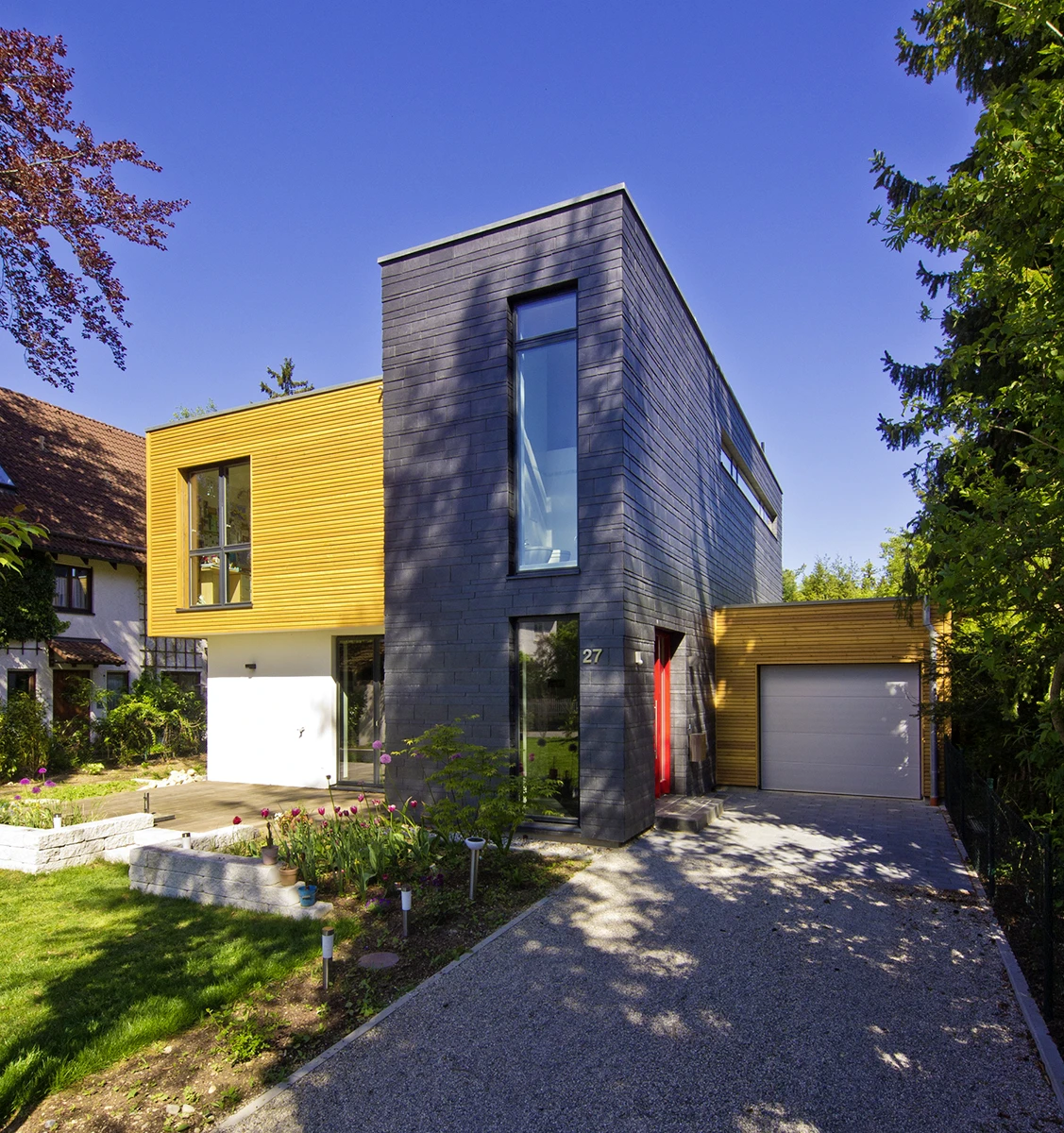 stoiber-architektur_neubau-einfamilienhaus_muenchen_aussen_02 Modernes, kubistisches, Einfamilienhaus, München, 2010,